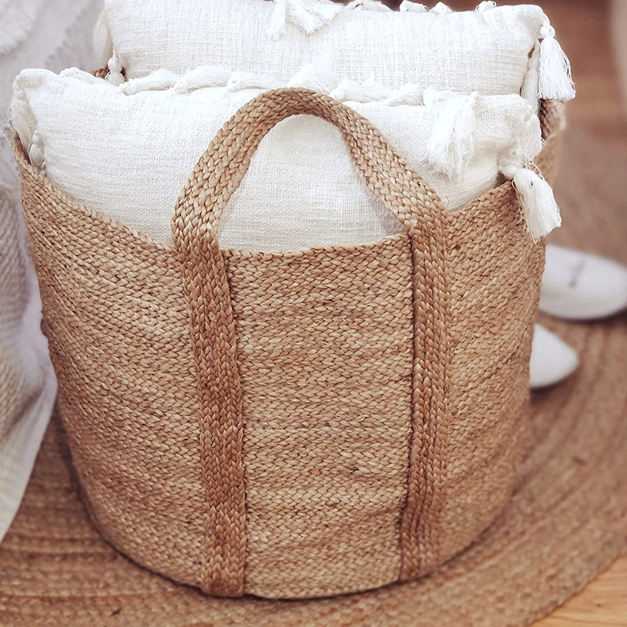 Jute Rope Basket DIY - MY 100 YEAR OLD HOME