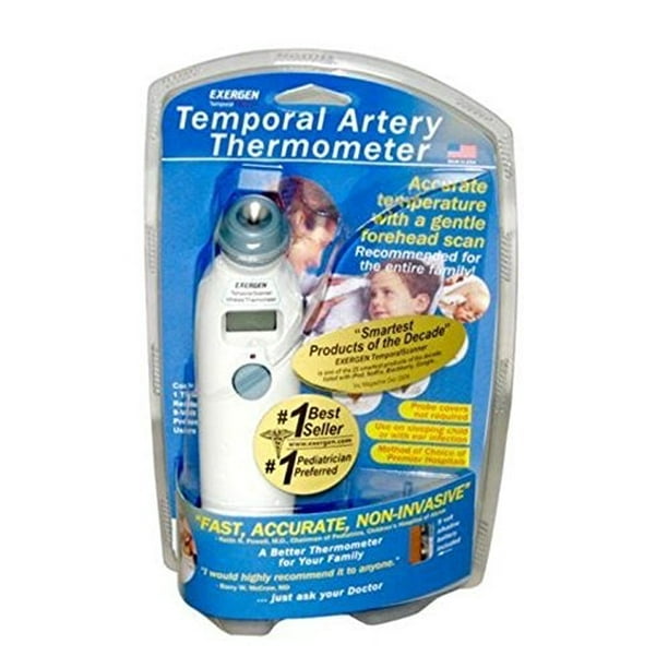 EXERGEN TEMPORAL ARTERY THERMOMETER TAT2000C SCAN