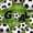 Green Black, variant on Manfei Sport Football Twin Sheets, Soccer Goal Print Bedding, Green Blue 3-Piece(1 Flat Sheet, 1 Fitted Sheet and 1 Pillowcase)