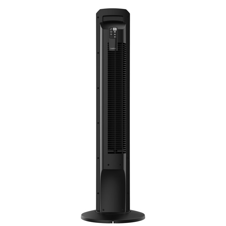 Lasko 42-inch 12-Speed EcoQuiet DC Motor Tower Fan with Remote, T42700,  Black - Walmart.com