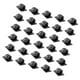 thumbnail image 3 of 30 clips organizadores, sujetacables, clips negros para colocar debajo de escritorios y televisores,, 3 of 9