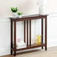 thumbnail image 5 of Narrow Entryway Wood Console Accent Table - 32"H, 5 of 12