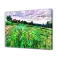 thumbnail image 1 of Póster de lienzo con paisaje rural, decoración de dormitorio, paisaje deportivo, decoración de oficina, regalo, estilo marco, 20 x 30 cm, 1 of 8
