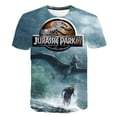 thumbnail image 1 of Verano niños Jurassic World Dominion camisetas niños nueva moda niños y niñas camisetas de manga corta camisetas Casual 1-14 años disfraces8T Gao Jinjia LED, 1 of 2