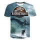thumbnail image 1 of Camisetas de Dominion del Mundo Jurásico para niños y niñas, camisetas con estampado de dibujos animados, camisetas casuales de moda de verano de manga corta para niños, camisetas 5T Gao Jinjia LED, 1 of 2