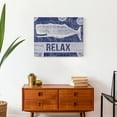 thumbnail image 4 of Creative Products Relax Whale 20 x 16 Canvas Wall Art, 4 of 5