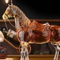 thumbnail image 3 of Fmxomd Whiskey Decanter Set, Horse Animal Wine Decanter for Men, Husbands & Bourbon Lovers, Personalized Glass Liquor Dispenser for Bourbon Whiskey Scotch Rum Tequila (Horse), 3 of 9