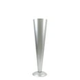 thumbnail image 3 of BalsaCircle Silver 27" Metal Trumpet Flower Vase Centerpiece Wedding Party Catering Decorations, 3 of 8