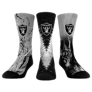 Las Vegas Raiders NFL Primetime Blast Socks 2 Pack