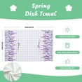 thumbnail image 6 of Purple Lavender Spring Kitchen Towels Dish Towels Set of 2,Bless This Home Sign Hand Towels 18x26 Inch Drying Dishcloth,Farmhouse Home Seasonal Spring Decorations AD288, 6 of 6