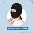thumbnail image 2 of Máscara Deportiva De Invierno Equipo De Protección A Prueba De Viento Cubierta Facial Deportiva Gris Claro qarigey OD019378-14, 2 of 6