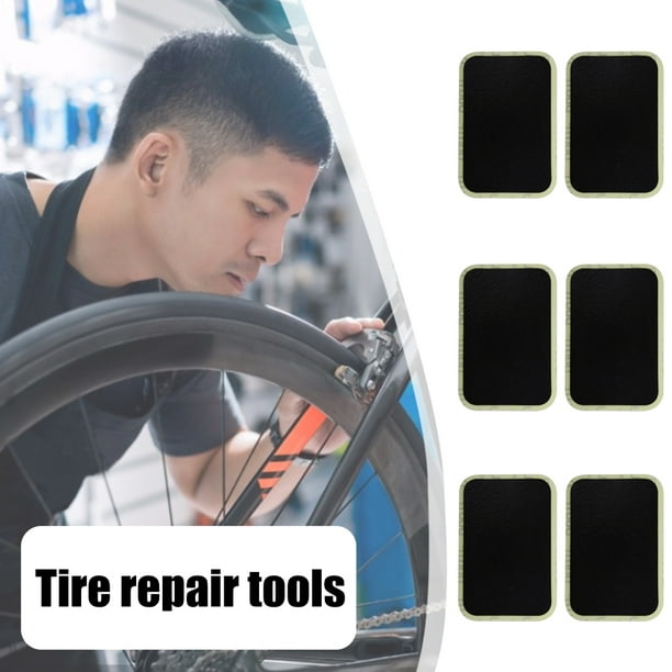 Kit de réparation de vélo 28 pièces, kit de réparation de pneu