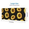thumbnail image 3 of Pofeuu Sunflower (2) Print Desk Mat for Keyboard and Mouse，Computer Desk Matt for Desktop，Large Mouse Pad for Desk，Desk Pads on Top of Desks 12x31.5in, 3 of 8