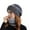 Gray, variant on Luxalzxs Women Winter Beanie Hat Scarf Set Warm Fleece Lined Slouchy Thick Baggy Knit Skull Cap Neck Warmer