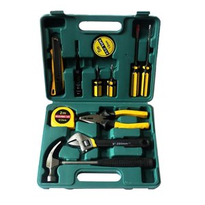 Abs 12 Dans 1 Kit d'outils pour le matériel ménager à vis Ensemble universel multifonctionnel à vis & Métal, Poignée texturée résistante aux glissements, Combiné, Portable - Trousse d'outils