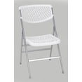 thumbnail image 4 of Cosco Produits Cosco Commercial Mesh, 2-Pack Chaises Pliantes, 2 Pack, Résine Blanche, 4 of 5