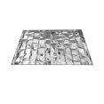 thumbnail image 1 of Eigraketly Almohadilla de papel de aluminio para acampar al aire libre, tienda de campaña, manta de Picnic, esterilla de playa, aislante carpas Plata 125*200cm, 1 of 6