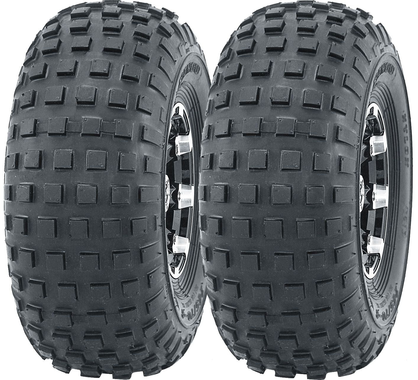 WANDA Set 2 Go Kart ATV Tires 145/706, NonDirectional Tread, 145x70x6