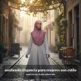 thumbnail image 4 of Abbraccia Pañuelo para mujer, turbante elegante de color uniforme, poliéster suave, cubre cabeza adaptable para uso diario y formal, 4 of 6