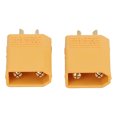 thumbnail image 4 of 2Pcs XT30 Mâle Plug XT30 Mâle Connecteurs Haute Durabilité Actuelle Pièces Jaunes RC pour Modèles de Voitures RC Modèle d'Avion, 4 of 8