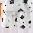 thumbnail image 6 of KPOPLK Toddler Boys Cotton Short Sleeve Top and Shorts Pajama Set 2-Piece Baby Boy Summer Clothes Size 18-24 Months, 6 of 6