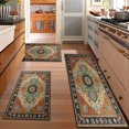 thumbnail image 2 of Kitchen Rugs Sets of 3 Non Slip Washable Kitchen Mats for Floor, Waterproof Kitchen Runner Rug, Floor Mat Carpet for Entryway, Laundry, Sink, Hallway, Bathroom, 2 of 12