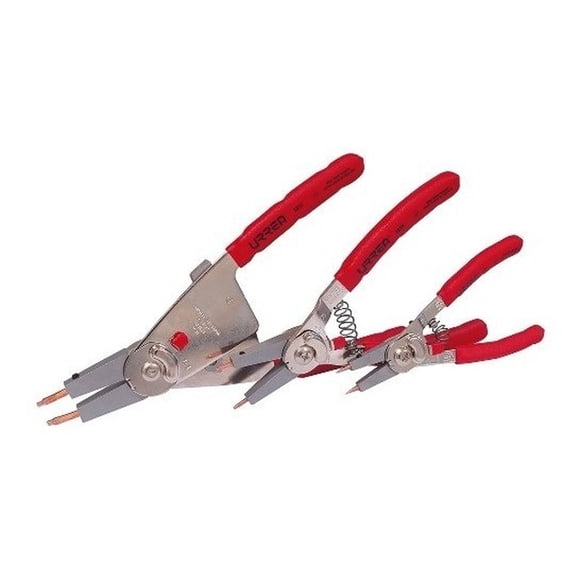 Juego De 3 Pinzas Anillos De Retención Y 8 Puntas 383 Urrea