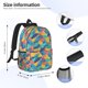 thumbnail image 5 of Easygdp Colorful Fish 1 Mochila Ligera de 15 Pulgadas para Estudiantes, Mochila Cómoda para la Escuela y Viajes, Correas Ajustables, 5 of 6
