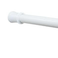 thumbnail image 2 of Mainstays Easy Hang Adjustable Steel Shower Curtain Tension Rod, White, 44" - 72", 2 of 6