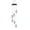A, variant on Fwttom Solar Light, Solar Snowman Wind Chime Light Outdoor Decoration Moodlight Courtyard Garden Layout Pendant Light Ch&elier Christmas