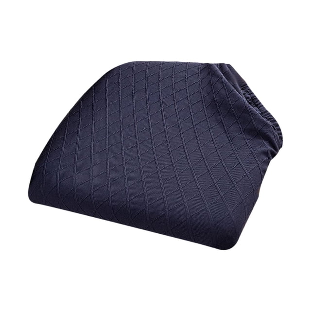 Funda impermeable para silla, a prueba de fugas, decorativa, lavable, elástica, extraíble, fundas de asiento antipolvo para barra de conferencias de Azul oscuro Gloria Cubierta de asiento impermeable