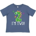 thumbnail image 3 of Inktastic 2nd Birthday Dinosaur Party 2 Year Old Boys or Girls Toddler T-Shirt, 3 of 5