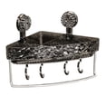 thumbnail image 2 of sunsanly Suction Cup Corner Wall Shelf Storage Rack Strong Load-bearing Large Capacity Easy to Install Heavy-Duty Shower Organizer Shelf, 2 of 8