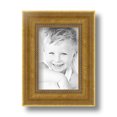 thumbnail image 2 of ArtToFrames 4x6 Inch Antique Gold Picture Frame, This Gold Wood Poster Frame is Great for Your Art or Photos, Comes with Regular Glass (2035), 2 of 8