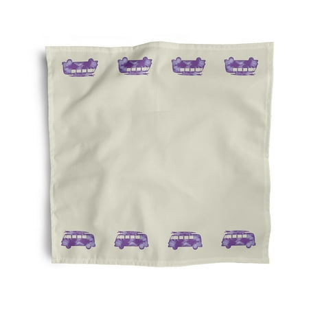 

Simply Daisy 18 x 18 Purple Beach Drive Napkins Set of 4