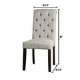 thumbnail image 2 of William's Home Furnishing Antique Black/Gray Alfred Side Chair, 2 of 3