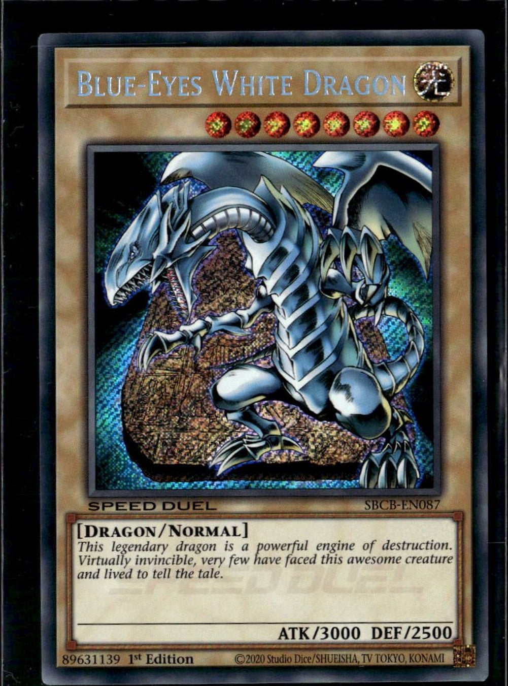 Konami YuGiOh Legend of Blue Eyes White Dragon, 25th Anniversary