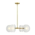 thumbnail image 5 of D311C-4CH-BG Designers Fountain Sky Fall - 4 Light Chandelier -8 Inch Tall and 28 Inch Wide, 5 of 10