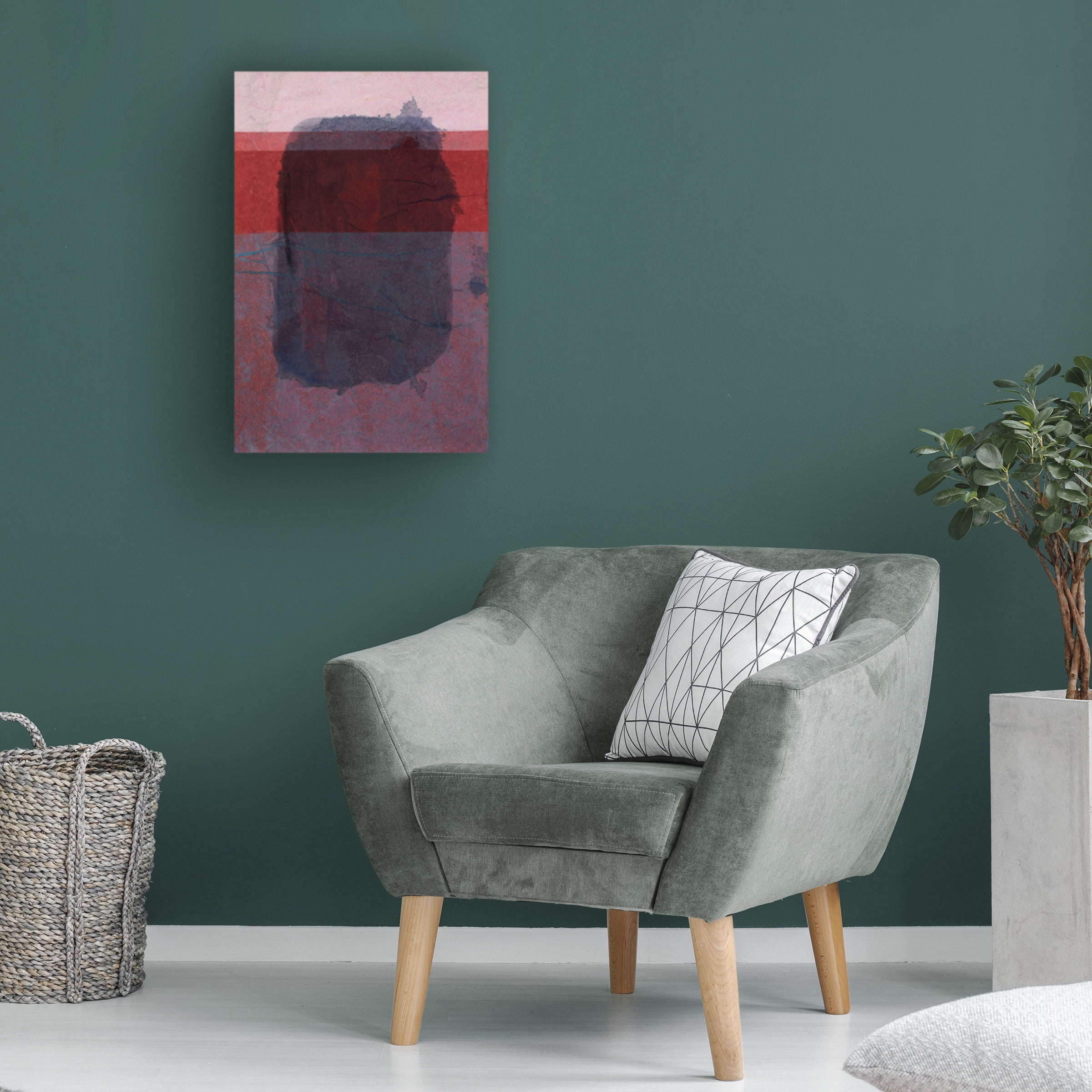 Rob Delamater 'Remembering Rothko I' Canvas Art