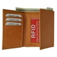 thumbnail image 2 of RFID Genuine Leather Trifold ID Card Holder Wallet RFID 1145 (C), 2 of 9