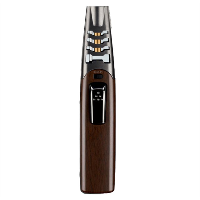 Wiueurtly Fire Fireblaze Flame Fire Powerful Adjustable Flame Arc Torch Outdoor Windproof Straight Ligh