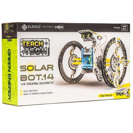 UPC: 0756619012698 | Teach Tech  SolarBot.14   Transforming Solar Robot Kit  STEM Learning Toys for Kids 10+