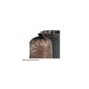 Stout by Envision Total Recycled Content Plastic Trash Bags, 60 gal, 1.5 mil, 38" x 60", Black/Brown, 100/Carton