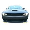 thumbnail image 6 of Ikon Motorsports Front Bumper Splitters Compatible with 2015-2023 Dodge Challenger SRT Scat Pack 2PCS Bumper Lower Side Lips Aprons Protector, 6 of 6