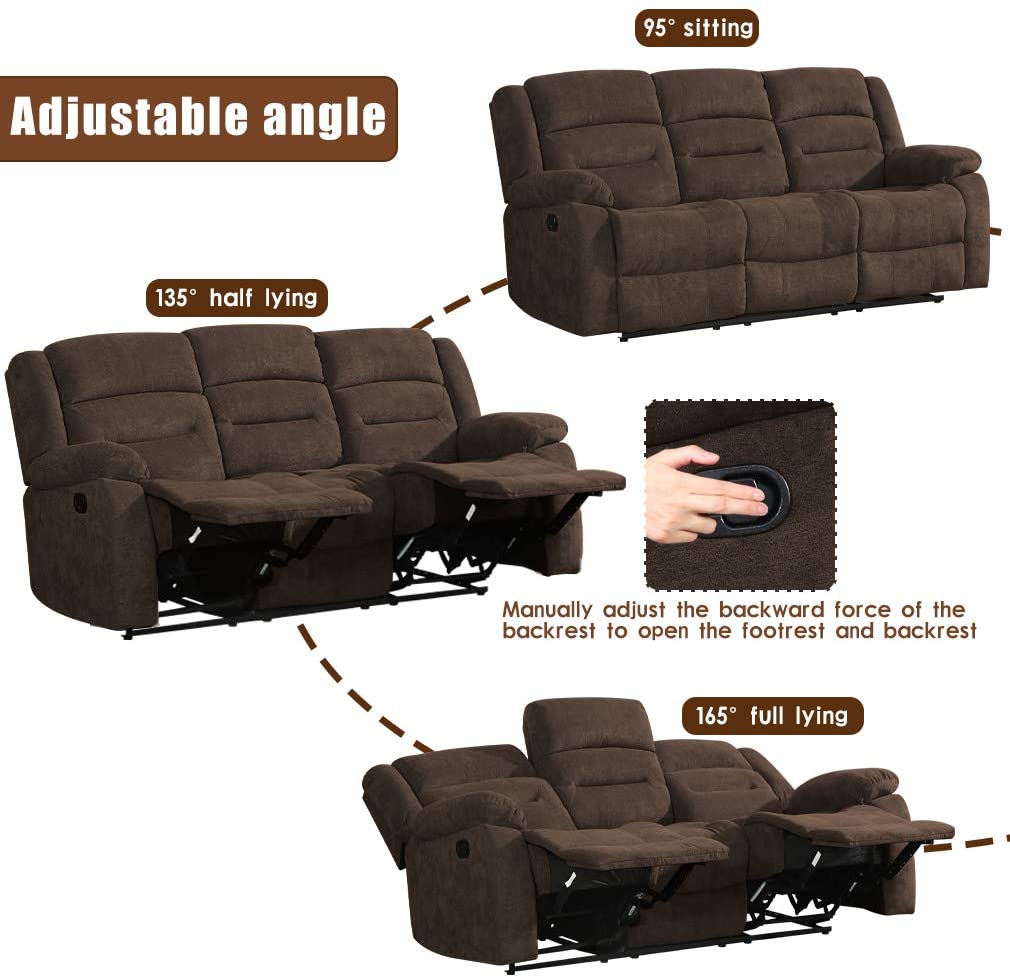 Buy Recliner Sofa Set Sofa for Living Room 3 seater Home Theater