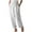 White, variant on QUYUON Womens Travel Pants Loose Wide Leg Pants High Waist Straight Pants Casual Pants Plus Size Wide Leg Pants for Women Full Pant Leg Length Skinny Pant Style N-4641 White 3XL