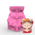 thumbnail image 6 of lanema Girls Head Planter Silicone Mold Cement Crafting Tool For Crafting Home Garden Decors Projects, 6 of 20