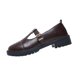 thumbnail image 1 of Mujeres Zapatos Negros Estilo Mary Jane T Correa Hebilla Sandalias, Sandalias de las Mujeres Cómodas Más Tamaño Tacón Grueso Primavera Verano, 1 of 9