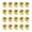 Gold Flat style 1, variant on WINDLAND Pack of 20 Durable Positioning Clasp Copper Plating Material Stopper Spacer Bead Long Lasting for DIY Jewelry Making