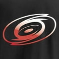 thumbnail image 3 of Men's Black Carolina Hurricanes Gradient Logo T-Shirt, 3 of 4